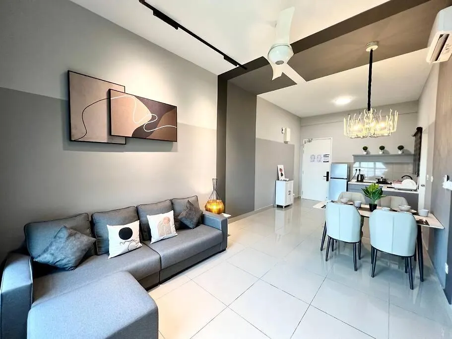 New Amber Cove Impression Melaka 6Pax/2Br/2Nh/1Prk Daire 0*, Malakka